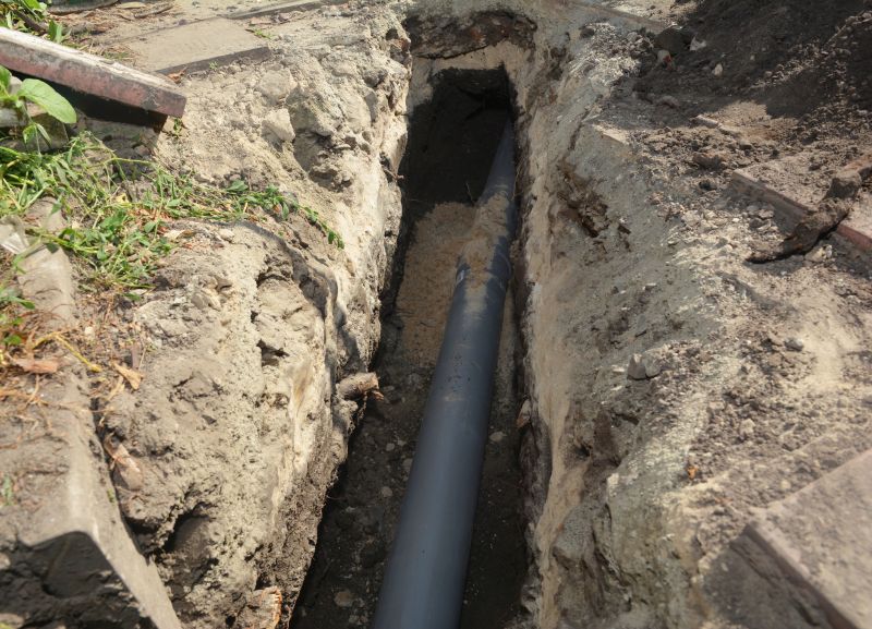 Completed Sewer Line